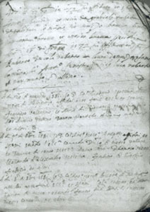 Interruzione nella registrazione degli atti di matrimonio, dal 1572 al 1581.